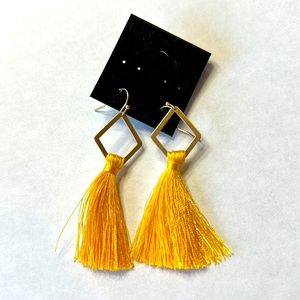 Golden yellow Earrings